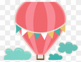 Heart Clipart Hot Air Balloon - Cute Hot Air Balloon Clipart - Png Download