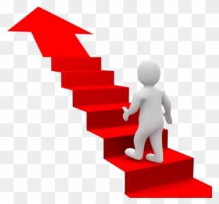 Goal Clipart Stair - Stairs For Success Png Transparent Png