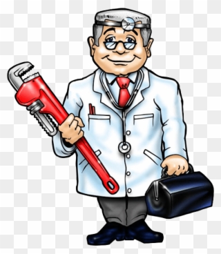 Picture Freeuse Library Plumber Clipart - Plumber Doctor Logo - Png Download