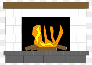 Fireplace - Hearth Clipart
