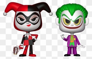 Dc Super Heroes - Funko Pop Joker And Harley Quinn Clipart