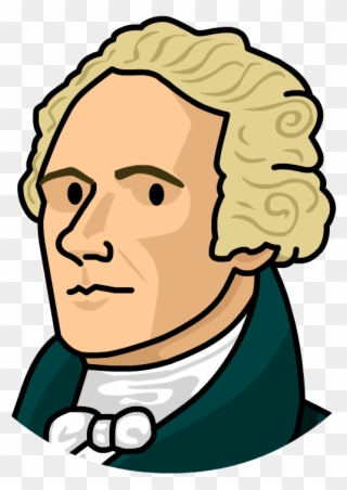 Alexander Hamilton - Alexander Hamilton Cartoon Drawing Clipart