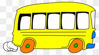 Bus Clipart Bus Trip - Onibus Desenho Png Transparent Png