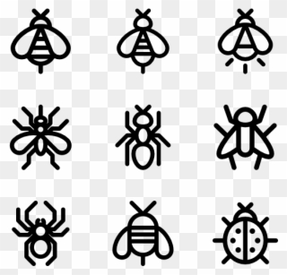 Jpg Library Stock Insect Icons Free Insects - Insect Icon Clipart