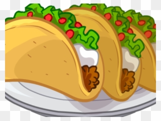Tacos Cliparts - Clip Art Mexican Food Png Transparent Png