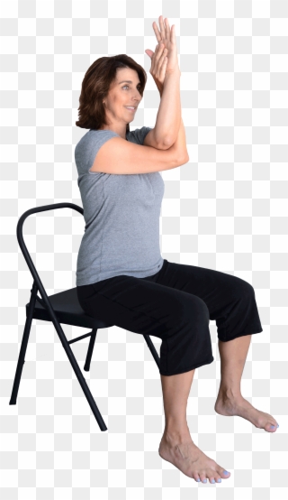Spread Eagle Yoga Png Clip Art Black And White Download - Sitting Transparent Png