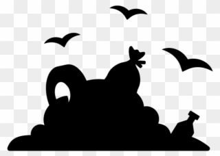 Antique Old Items - Silhouette Clipart