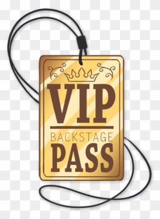 Backstage Pass - Keychain Clipart