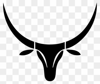 Bulls Clipart Zebu - Cattle Symbol - Png Download