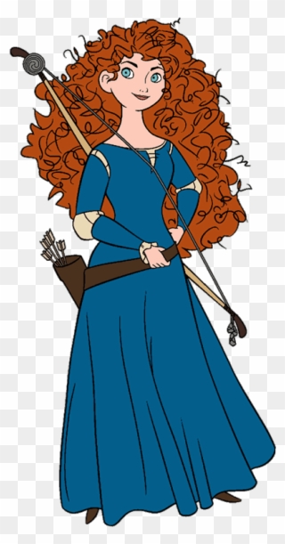 Http - //www - Disneyclips - Com/imagesnewb2/brave - Merida Modern Outfit - Png Download