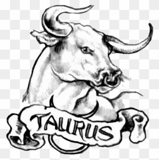Taurus Simple Bull Tattoo Design For Men - Taurus Tattoo Clipart
