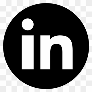 Linkedin Logo Png Negro Clipart