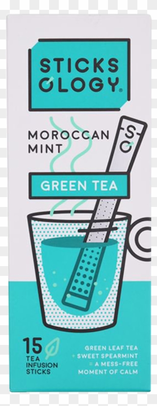Moroccan Mint Green Tea 15pcs - Sticksology Royal Colors Black Tea Clipart