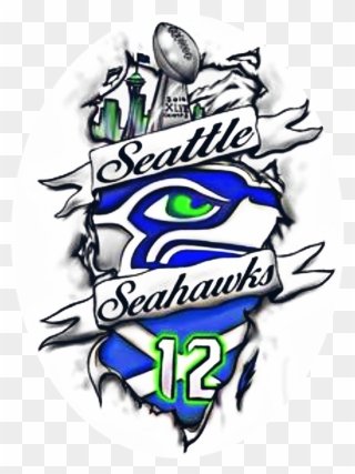 Seattle Seahawks Tattoo Clipart
