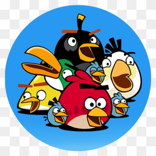 Angry Birds - Angry Birds Group Clipart