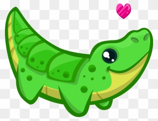 Cute Crocodile Clipart - Cute Crocodile Cartoon - Png Download