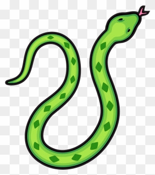 A Viper Snake, For Fun - Serpent Clipart