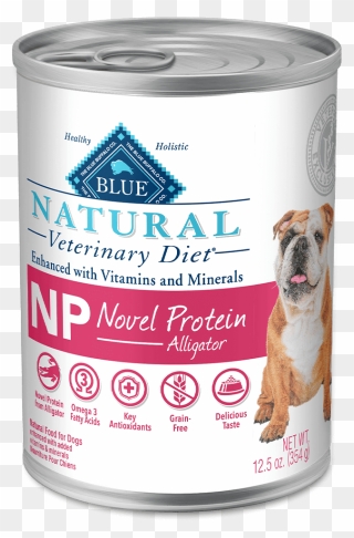 Blue Natural Veterinary Diet Np Novel Protein Dog Wet - Dog Food Clipart