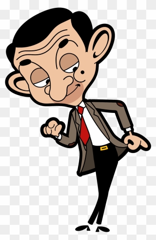 Bean Avatar Character Cartoon, Rowan Atkinson Png Image - Mr Bean Cartoon Character Clipart
