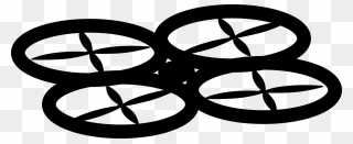 Transparent Quadcopter Clipart - Png Icon Drone