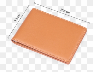 Slim Wallet With Money Clip - Wallet - Png Download
