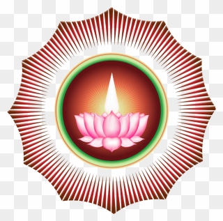 Brownring-lotus - God Ayya Vaikundar Clipart