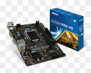Motherboard Msi B250m Pro Vd Clipart