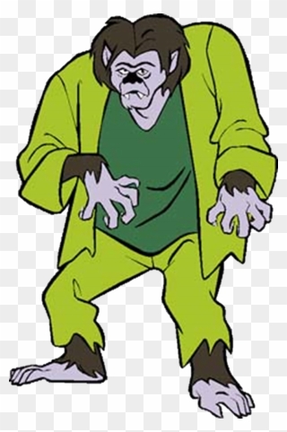 Wolfman Scooby Doo Werewolf Clipart