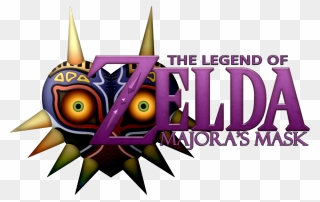 Legend Of Zelda Majora's Mask Title Clipart