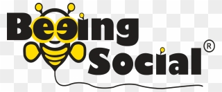 Beeing Social Logo Clipart