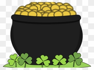 Patrick`s Day Clipart Transparent Background - Find Pot Of Gold - Png Download