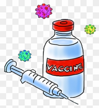 Transparent Syringe Clipart Png - Vaccine Clipart Png