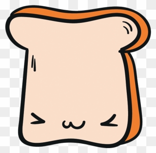 Toast Bread Clip Art - Clip Art - Png Download