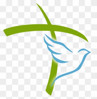 Experiencing Anticipating Aim Long - Transparent Cross With Dove Clipart