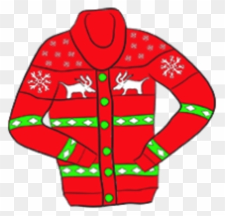 Ugly Sweater Run/santa Hat 5k Run/walk - National Ugly Christmas Sweater Day 2017 Clipart