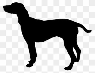 Clip Art Labrador Retriever Silhouette English Mastiff - Mastiff Dog Silhouette - Png Download