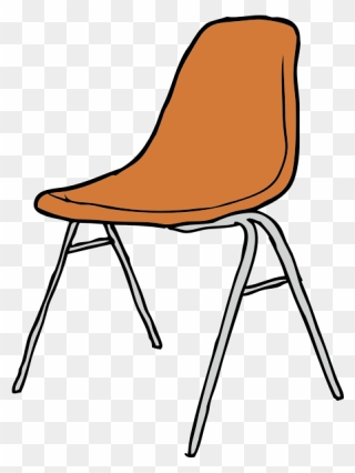Chair, Sitting, Seat, Modern - Classroom Chair Clipart - Png Download
