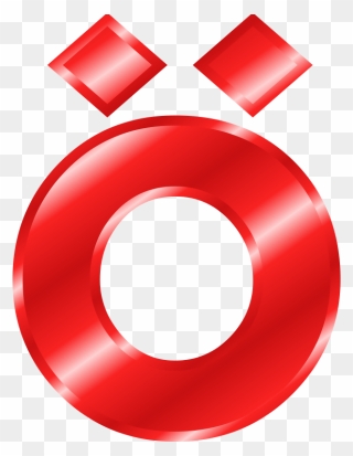 Effect Letters Alphabet Red - Ö Png Clipart