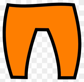 Transparent Pants Clipart - Orange Pants Clipart - Png Download