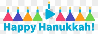 Menorah Clipart Hanukkah Decoration, Menorah Hanukkah - Graphic Design - Png Download
