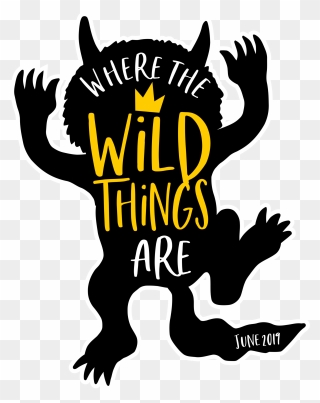 Transparent Where The Wild Things Are Clip Art - Silhouette Where The Wild Things Are Printables - Png Download