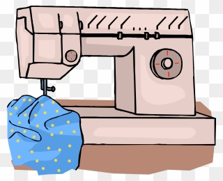 Machines Clip Art , Png Download - Cartoon Sewing Machine Clipart Transparent Png