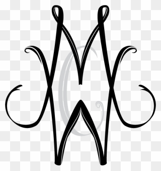 M And W Tattoo Clipart