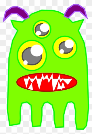Youtube Green Monster Clip Art - Green Monster Clipart Png Transparent Png