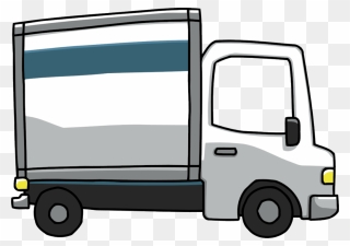Mover Pickup Truck Van Car Clip Art - Clipart Moving Truck - Png Download