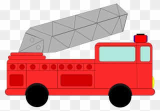 Fire Truck Clipart Bumbero - Fire Truck Clip Art - Png Download