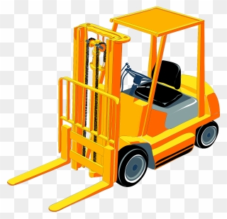 Architetto Montacarichi - Forklift Clipart - Png Download