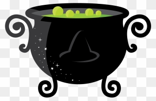 Halloween Cauldrons Clipart - Witches Brew Transparent - Png Download
