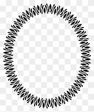 Line Art,eye,symmetry - Circular Frame Png Transparent Clipart