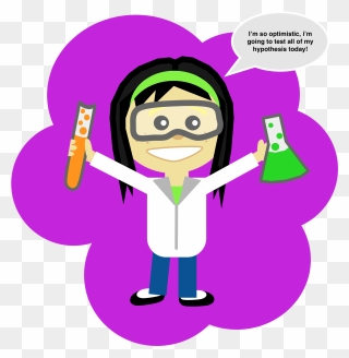 Science Girl Shantonia M S - Science Experiment No Background Clipart